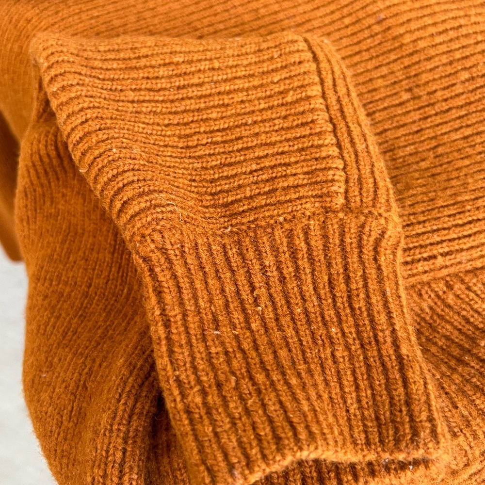 Scotch & Soda Burnt Orange Turtleneck Sweater Lg - Picture 8 of 10